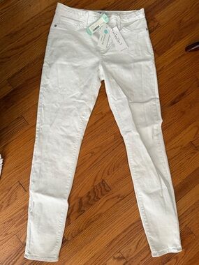 Just Black White Skinny Jeans - Slim Fit